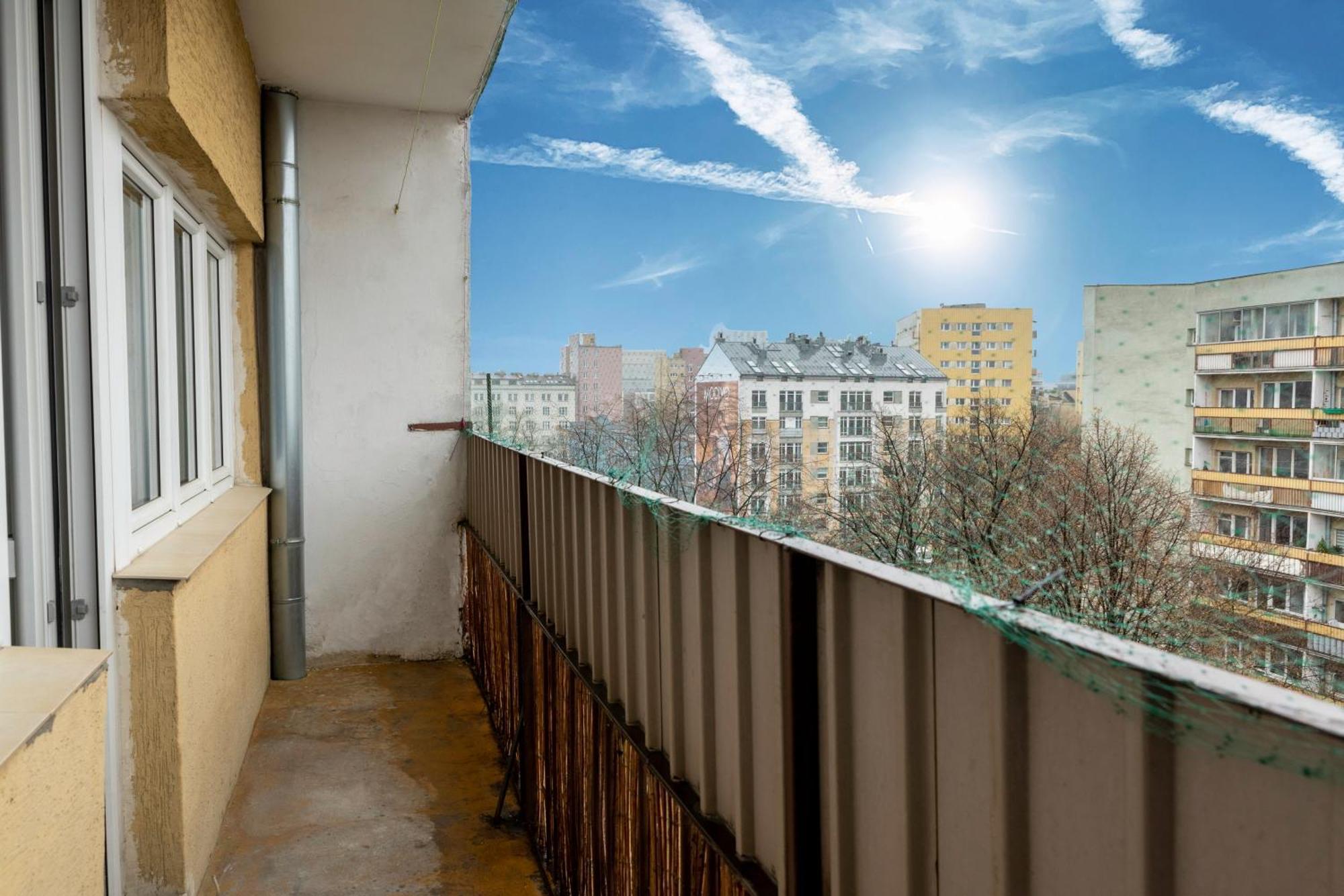 Comfy Flat In The City Center. Great View. Warszawa Eksteriør billede